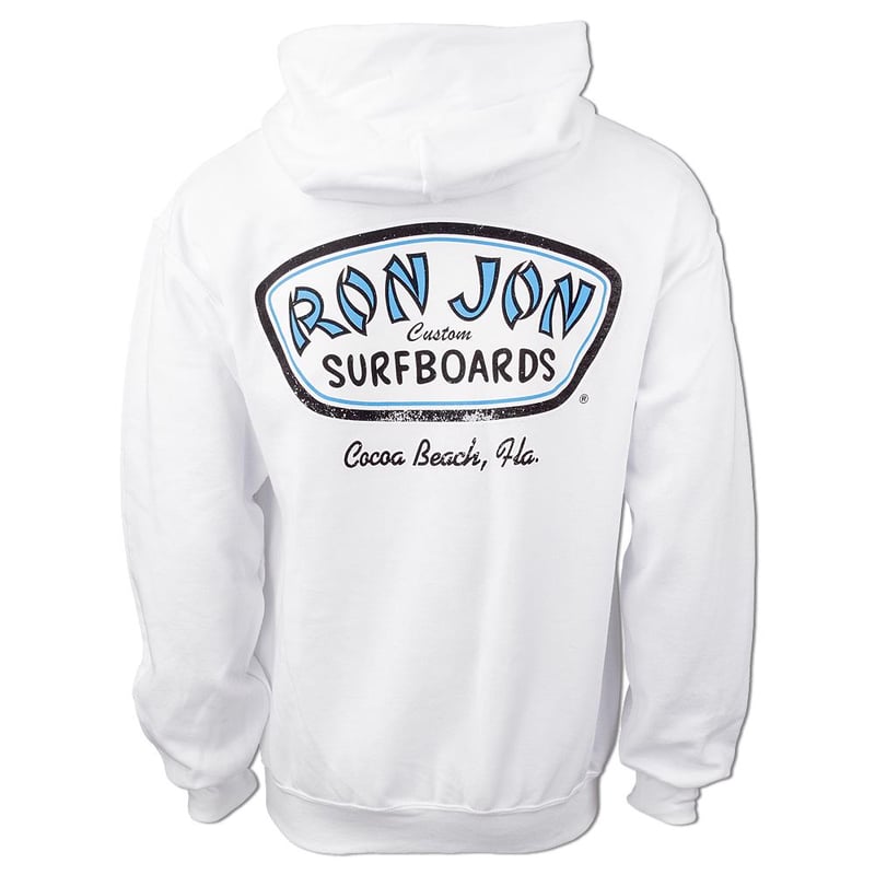 Ron Jon Cocoa Beach FL Distressed Custom Surfboards Hoodie Ron Jon