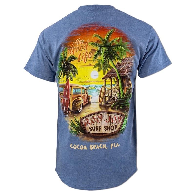 Ron Jon Distressed The Good Life Tee | Ron Jon Surf Shop