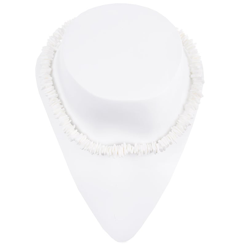 White Spiral Shell Necklace – ShopYWCA