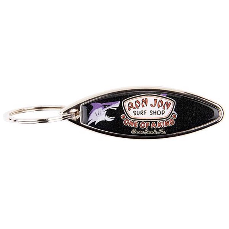 Ron Jon Great White Surfboard Bottle Opener Keychain Souvenirs Ron