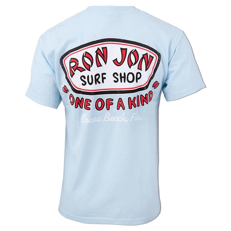 Ron Jon Distressed Cocoa Beach Trusty Badge Unisex Tee | Ron Jon Surf Shop