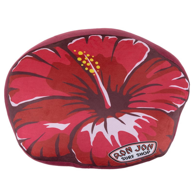 Ron Jon Hibiscus Puff Pillow Ron Jon Surf Shop