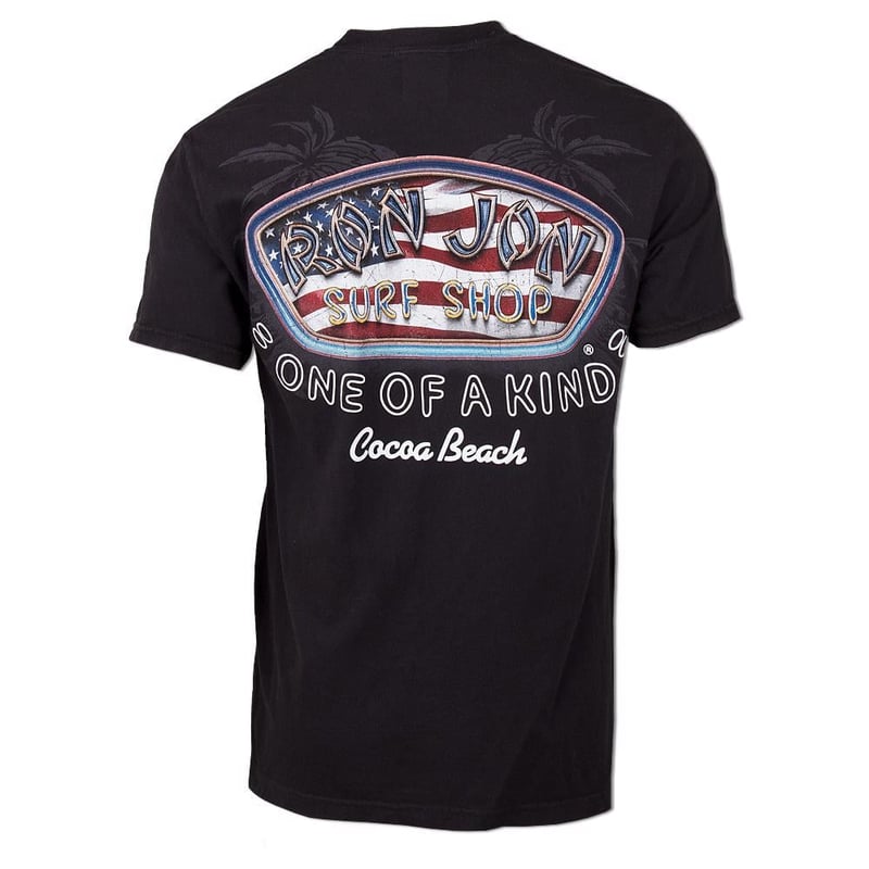 Ron Jon Cocoa Beach FL Distressed Faded Flag V2 Tee Ron Jon Surf Shop