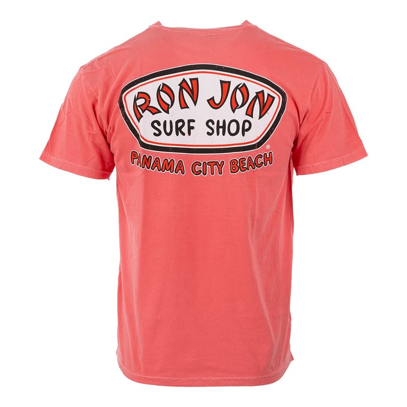 Ron Jon Distressed Panama City Beach FL Trusty Badge Unisex Tee Ron