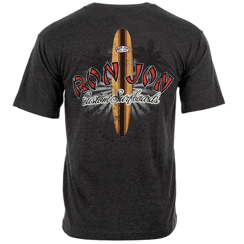 Ron Jon Ocean City NJ Distressed New Longboard Tee Ron Jon Surf Shop