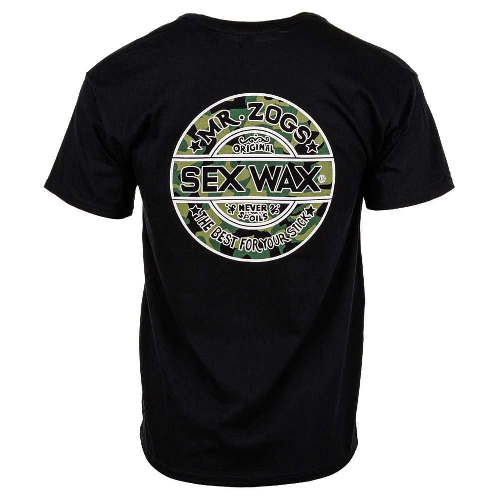 Sex Wax Black Camo Tee | Ron Jon Surf Shop