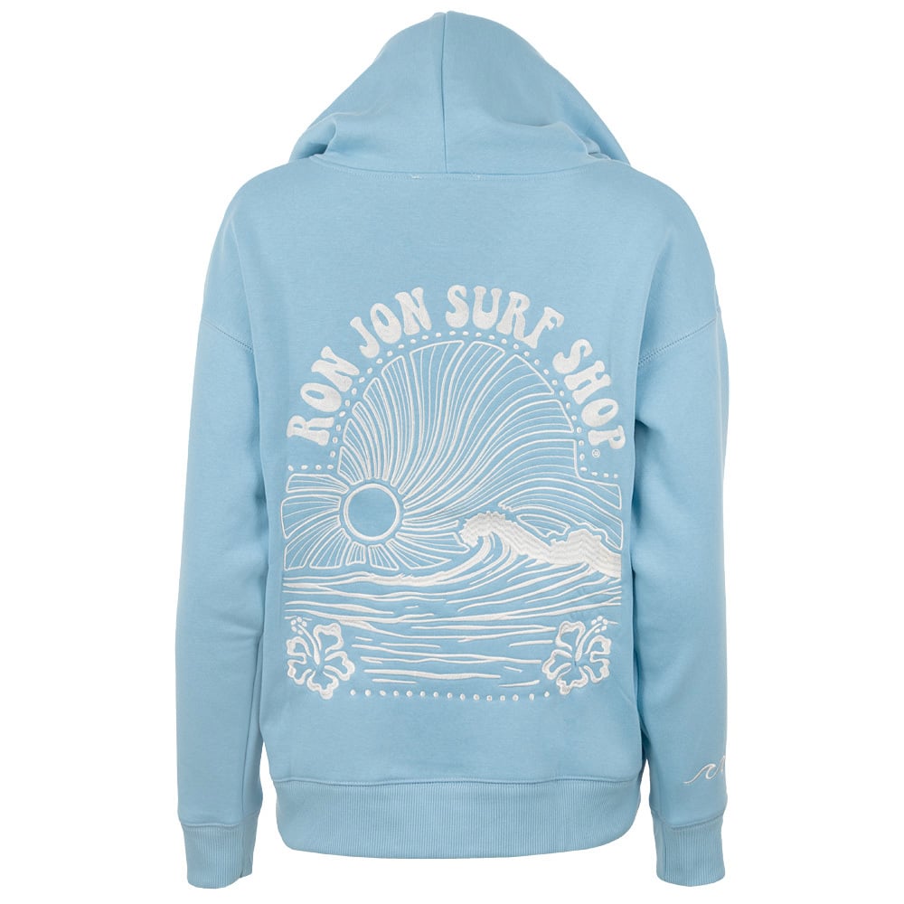 Ron Jon Women's Waves Embroidery Pullover Hoodie | Ron Jon Surf Shop