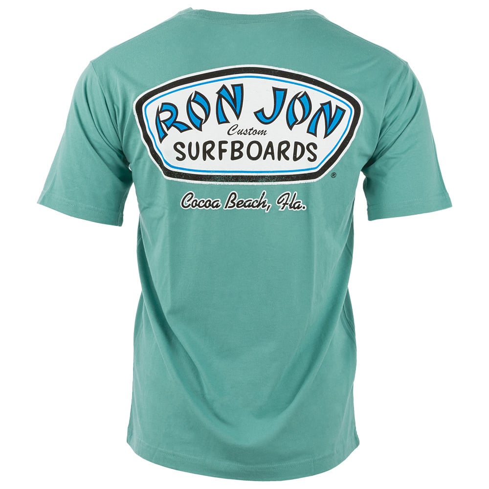 Ron Jon Distressed Cocoa Beach Custom Surfboards Unisex Tee | Ron