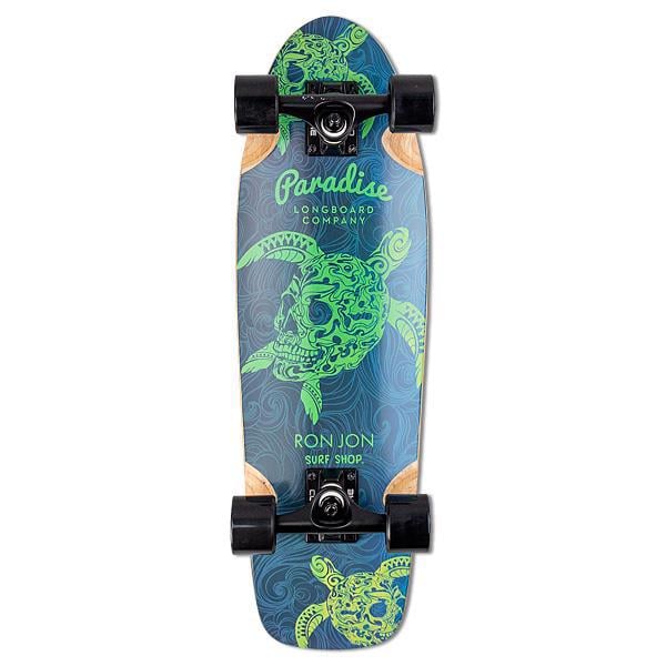 Ron Jon Turtle Skull Cruiser Skateboard - Complete Skateboards