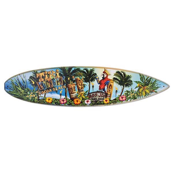 Ron Jon Tiki Loungin Cocoa Beach Sign - Home Decor Wall Art | Ron