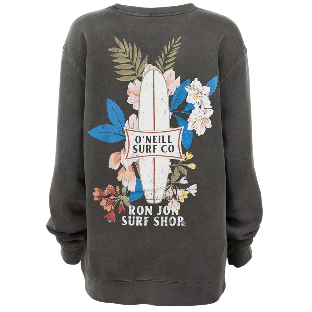 O'Neill Ron Jon Juniors Longboard Love Oversized Crew Neck