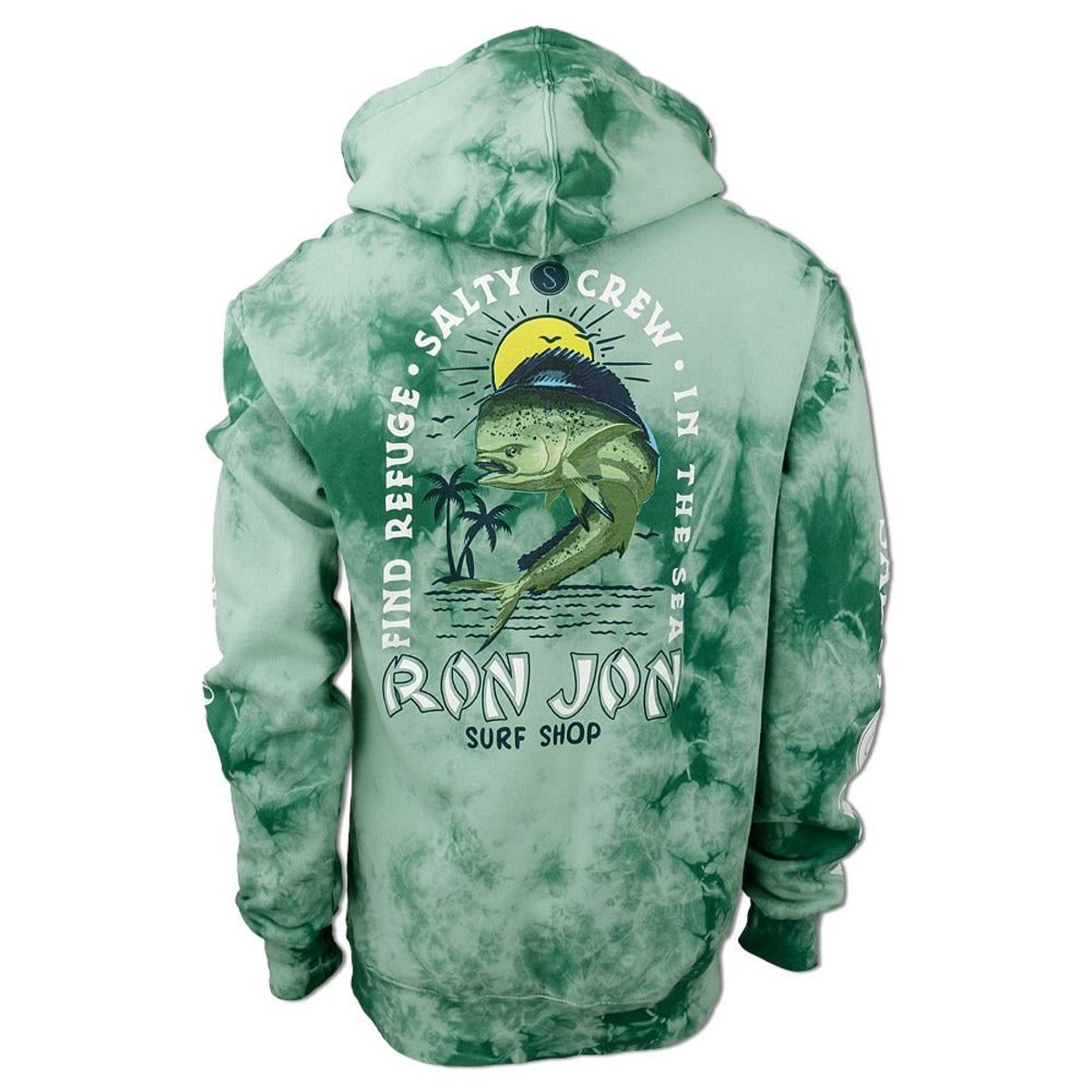 Ron jon tie top dye hoodie