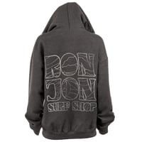 トップス 90s RON JON Full Zip Hoodie 13351035093-charcoal-ron-jon-