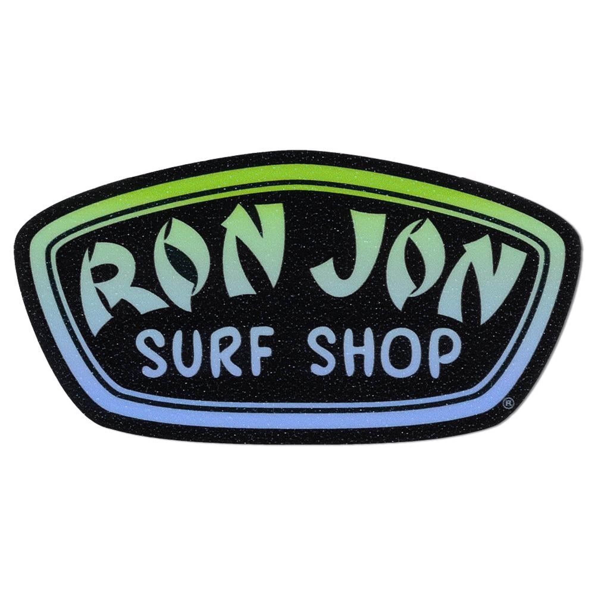 Ron Jon Green and Blue Badge Rugged Sticker Ron Jon Surf Shop