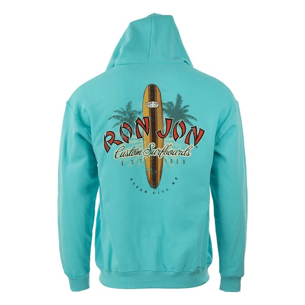 Ron Jon Ocean City MD Distressed New Longboard Hoodie | Ron Jon