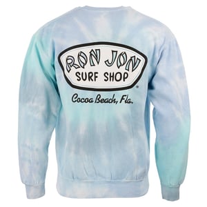 Ron Jon Cocoa Beach FL Tie Dye Crew Neck Pullover Ron Jon Surf Shop