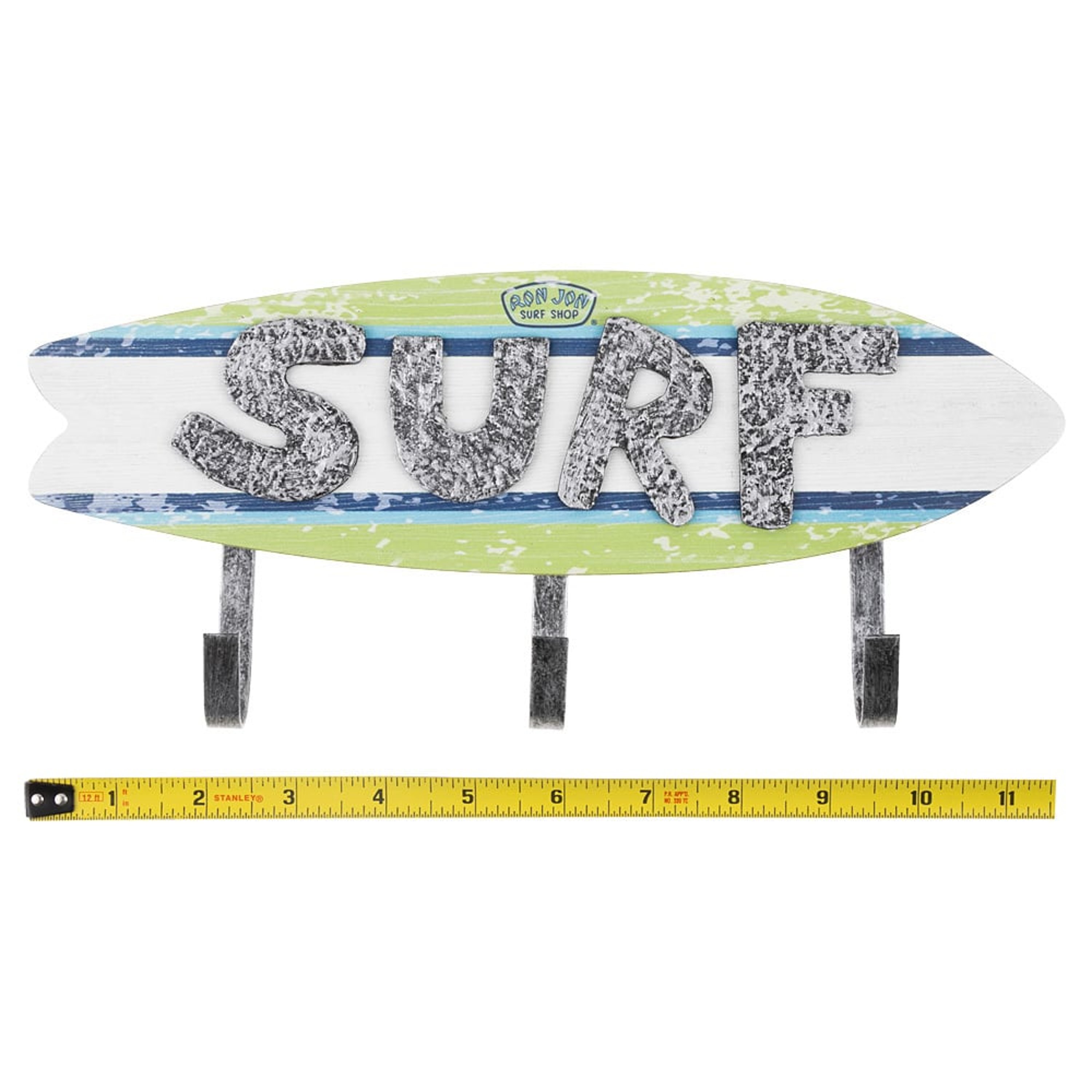 Surfboard shop hanging hooks