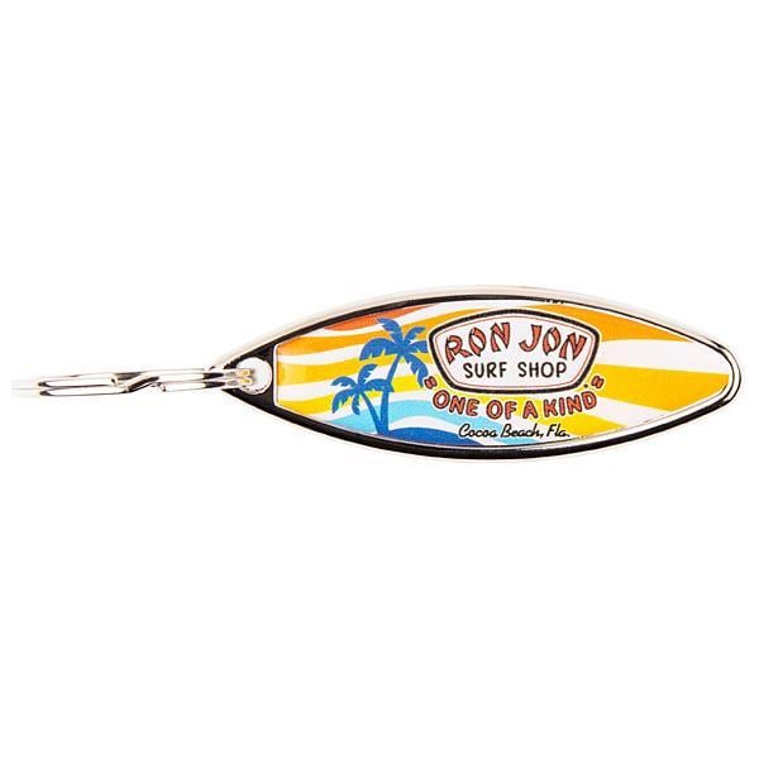 Ron Jon Palm Tree Surfboard Bottle Opener Keychain Souvenirs