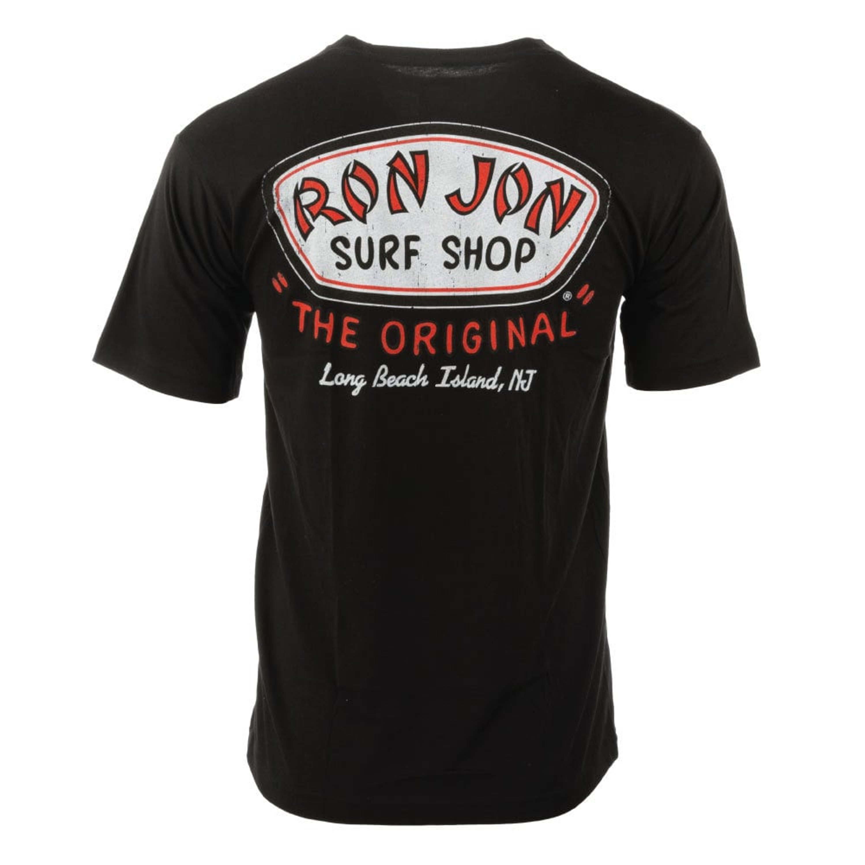 Ron Jon Long Beach Island NJ Distressed Trusty Badge Unisex Tee