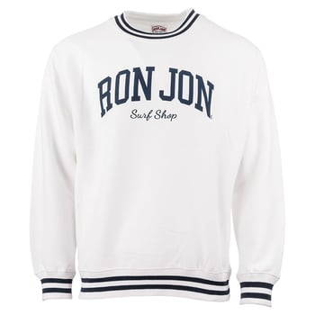 RON JON SURF SHOP 90s 袖プリ ロゴスウェットパーカー M RON JON SURF SHOP 90s 袖プリ ロゴスウェットパーカー M