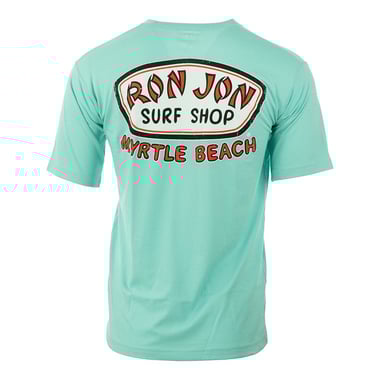 Ron Jon Distressed Myrtle Beach SC Trusty Badge Unisex Tee Ron Jon Surf Shop