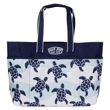 RON JON レア 90年代 トートバッグ オールド ロンジョン hawaii Ron Jon Turtle Waves Oversized Beach Tote | Ron Jon Surf Shop