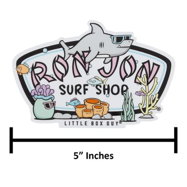 Ron Jon LBG Deep Sea Logo Sticker | Ron Jon Surf Shop