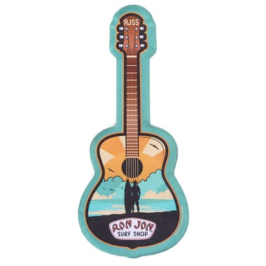 Ron Jon Surf Guitar Magnet Souvenirs Ron Jon Surf Shop