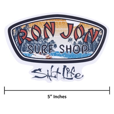 Ron Jon Salt Life Enjoy The Ride 2.0 Sticker | Ron Jon Surf Shop