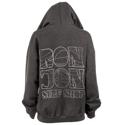 トップス 90s RON JON Full Zip Hoodie Ron Jon Cocoa Beach FL Badge Logo Zip Hoodie | Ron Jon Surf Shop