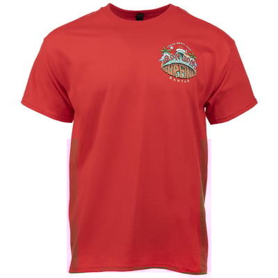 Surfing Santa 2025 Red Tee | Ron Jon Surf Shop