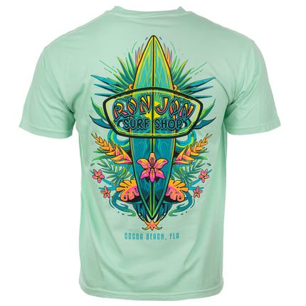 Ron Jon Cocoa Beach FL Surfboard Bloom Tee | Ron Jon Surf Shop