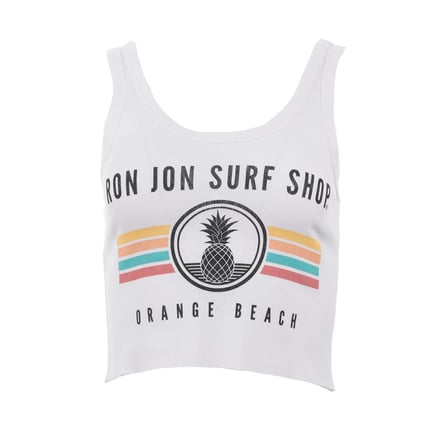 RON JON / Vintage タンクトップ Vtg 80's Ron Jon THE ORIGINAL Surf Cruiser Single Stitch