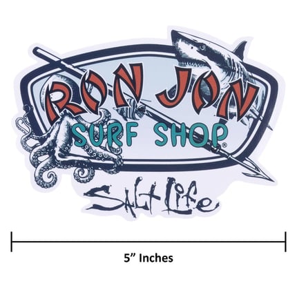 Ron Jon Salt Life Underwater Driving 2.0 Sticker | Ron Jon Surf Shop