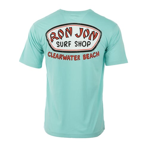 Ron Jon Distressed Clearwater Beach FL Trusty Badge Unisex Tee