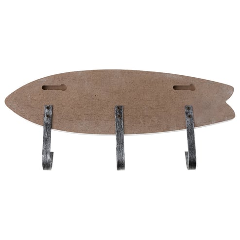 Ron Jon Wooden Surfboard With Hooks Sign | Ron Jon Surf Shop