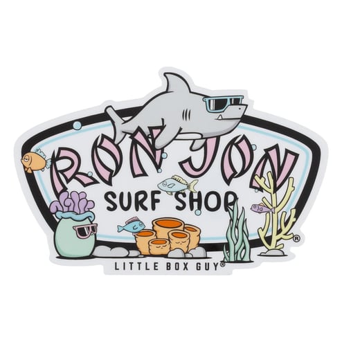 Ron Jon LBG Deep Sea Logo Sticker | Ron Jon Surf Shop