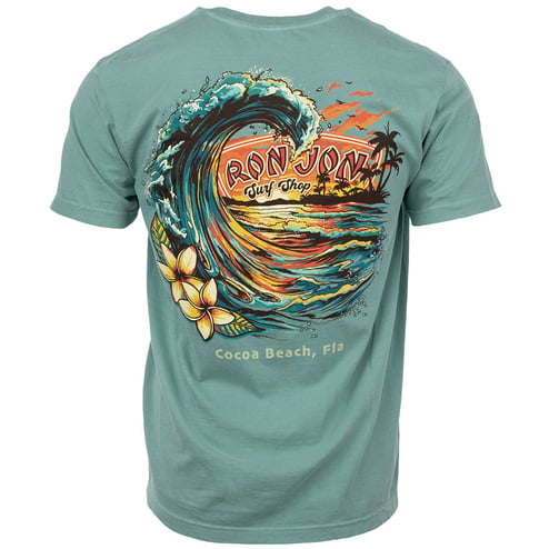 Ron Jon サーフボード ストライプデザイン希少 Ron Jon Cocoa Beach FL Custom Surfboards Tee | Ron Jon Surf Shop