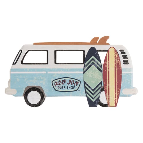 ron jon 【サーフボード、インテリア】 Ron Jon Natural Wooden Turtle Surfboard Wall Hanging | Ron