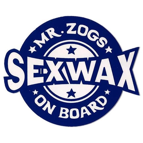 Mr zogs sex wax sticker shop