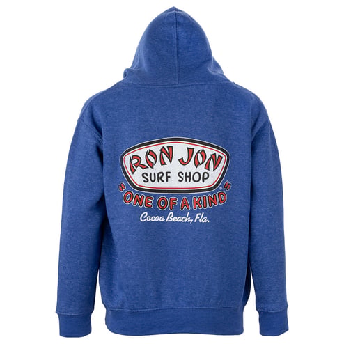 Ron Jon Kids Cocoa Beach FL Distressed Trusty Badge Pullover