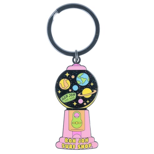 Ron Jon Cotton Candy Gumball Keychain | Ron Jon Surf Shop