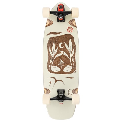 Globe Zuma Coconut Niu Voyager 31 Surfskate Skateboard