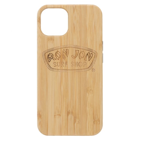Ron Jon iPhone 15 Badge Wooden Case | Ron Jon Surf Shop