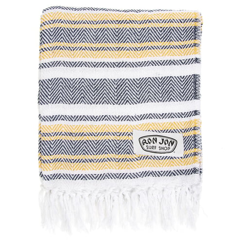 その他 RonHarman Blanket Ron Jon Blue Yellow Beach Blanket | Ron Jon Surf Shop