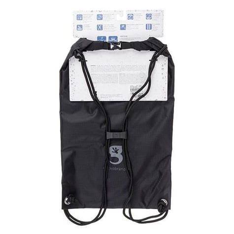 Ron Jon Black Grey Waterproof Cinch Sack Bags and Accessories Ron Jon Surf Shop