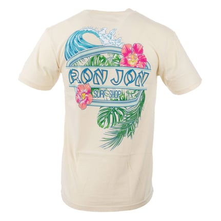 Ron Jon Long Beach Island NJ Distressed Floral Surf Tee | Ron Jon