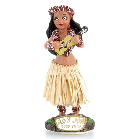 Ron Jon Hula Girl Mini Dashboard Doll Auto Accessories Ron Jon Surf Shop