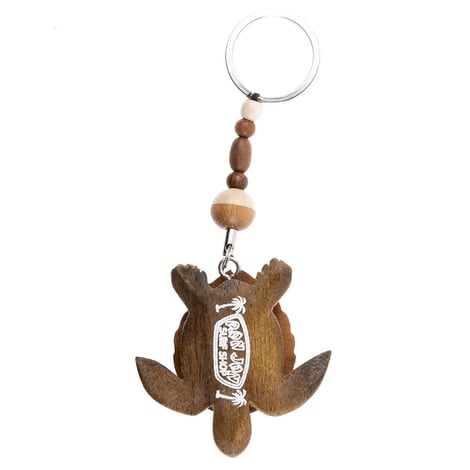 Ron Jon Turtle Madera Keychain Ron Jon Souvenirs Ron Jon Surf Shop
