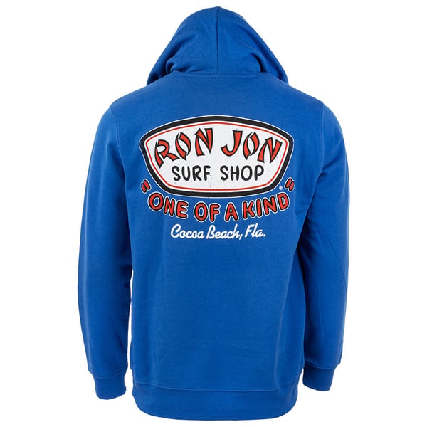 Ron Jon Cocoa Beach FL Distressed Trusty Badge Pullover Hoodie